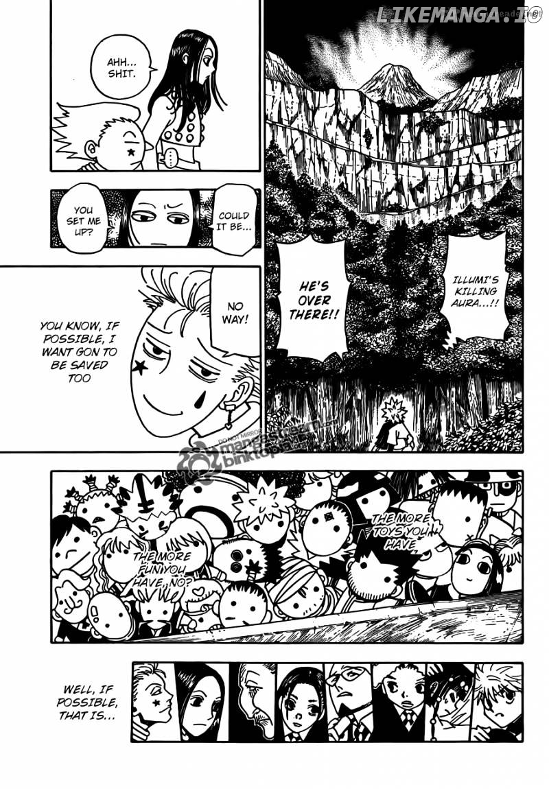 Hunter x Hunter, Chapter 326 image 17